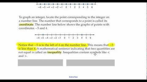 1-3 Integers & Absolute Value