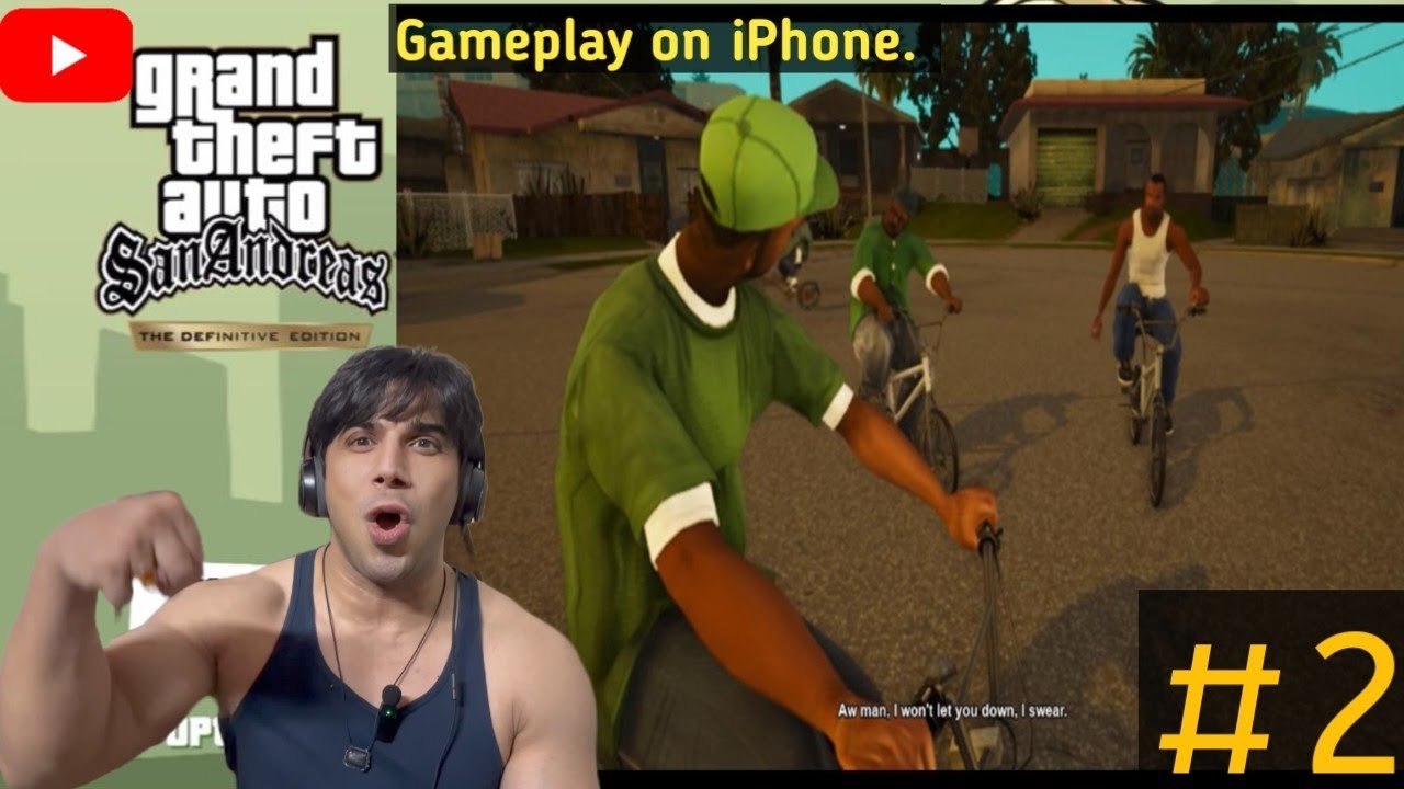 Gta san andreas definitive edition | Gameplay 2 - YouTube