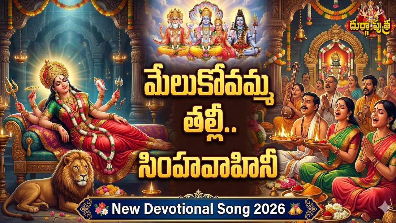 మేలుకోవమ్మా తల్లీ సింహవాహినీ | Melukovamma Thalli Simhavahini | Powerful Durga Matha  Song 🙏🙏