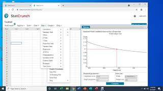 Celebrity Sample Size and Margin of Error on StatCrunch| Stat & Math Tutorials. Wealth