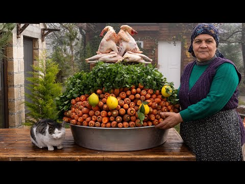 Tavuklu Özbek Pilav- Odun Ateşinde