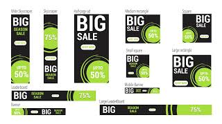 Animated GIF Banner In Adobe After Effects ~ Motion Graphics