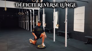 DÉFICIT REVERSE LUNGE