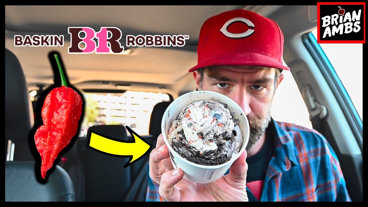 BASKIN ROBBINS GHOST PEPPER ICE CREAM?! YouTube