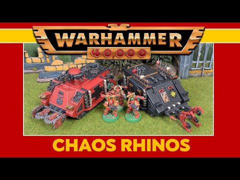 D10C02 RHINO SPACE MARINE ROGUE TRADER WARHAMMER 40000 W40K (1989