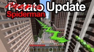 Mojang added Spiderman? (April Fool's Update)