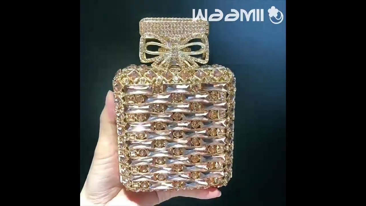 Perfume Bottle Shaped Clutch Purse | WAAMII  