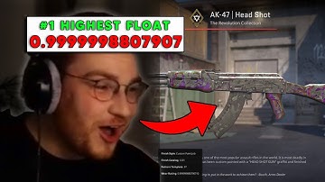 ohnePixel checks out the NEW #1 HIGHEST FLOAT SKIN ever in CS2