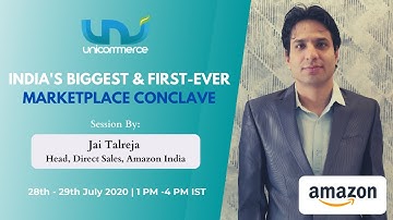 How to start and Grow Ecommerce Business with Amazon | Marketplace Conclave | Unicommerce