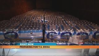 The Salvation Army prepares for TS Erika
