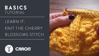 How To Knit The Cherry Blossom Sch