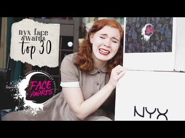 I'm NOT WORTHYYY (NYX Face Awards Top 30 Unboxing) || Face Awards 2018