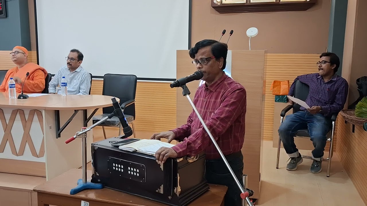 Farewell program : Sri Aloke Dutta, Asst. Teacher, Dept. of Bengali 