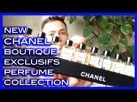 the new CHANEL perfume "exclusifs" collection