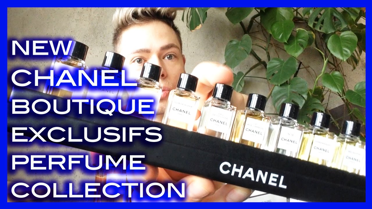 the new CHANEL perfume exclusifs collection 