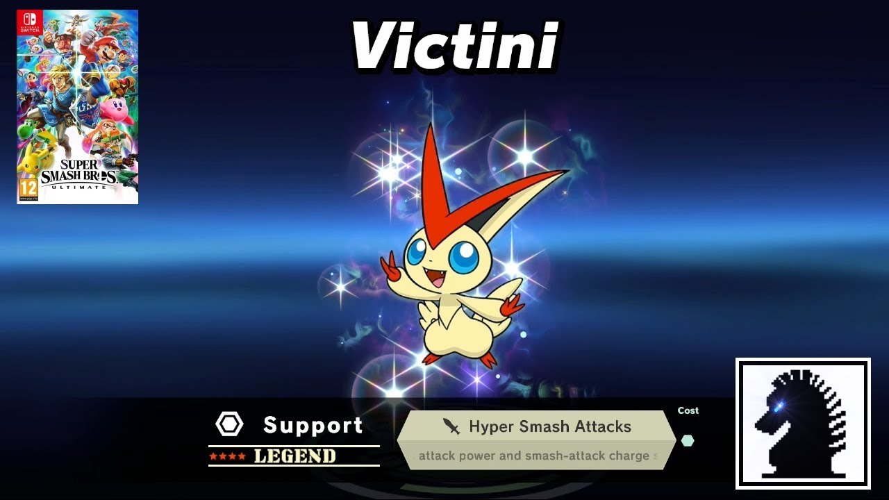 NS Super Smash Bros. Ultimate - Spirit Board - Legendary Spirit: Victiny