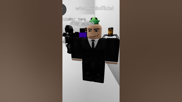 bro bought the wrong suit in white room