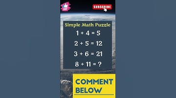 Simple maths Puzzle #maths #puzzle #trending #challenge #viralchallenge #shortvideo #shorts #short