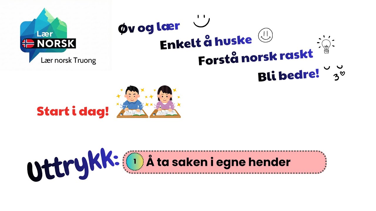 Uttrykk: Å ta saken i egne hender