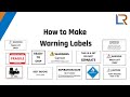 How to Create Warning Labels for Amazon FBA (Fragile, Suffocation, Heavy Package & More)