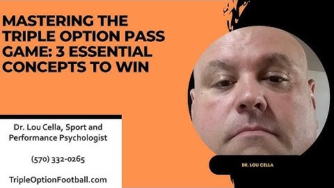 How to Properly Utilize the Three Most Common Pass Concepts in the Triple Option Offense | Flexbone