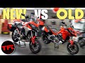 How Much BETTER Is The New Ducati Multistrada V4 Vs The Old One? I Compare Them To Find Out!
