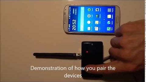 iQ remote, makes your smartphone to a garagedoor opener