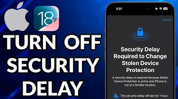 How To Turn Off Security Delay Feature In iPhone iOS 18
