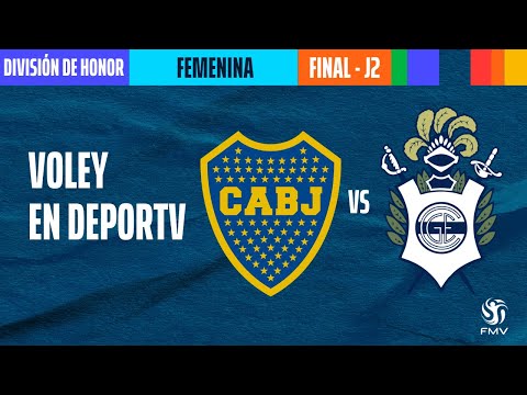 Boca Jrs 🆚 Gimnasia LP - Final - Juego 2 - División Honor Femenina - Vóley Metropolitano