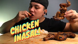 ASMR STREET CHICKEN INASAL MUKBANG | NO TALKING