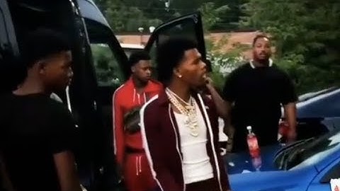 Lil Baby Aint Taking No Disrespect From Goons In STL