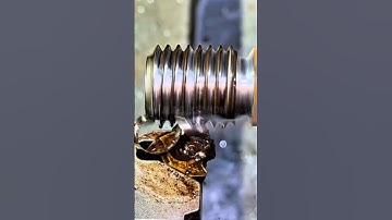 This process produces external threads.#shorts #working #engineering #machine #diy