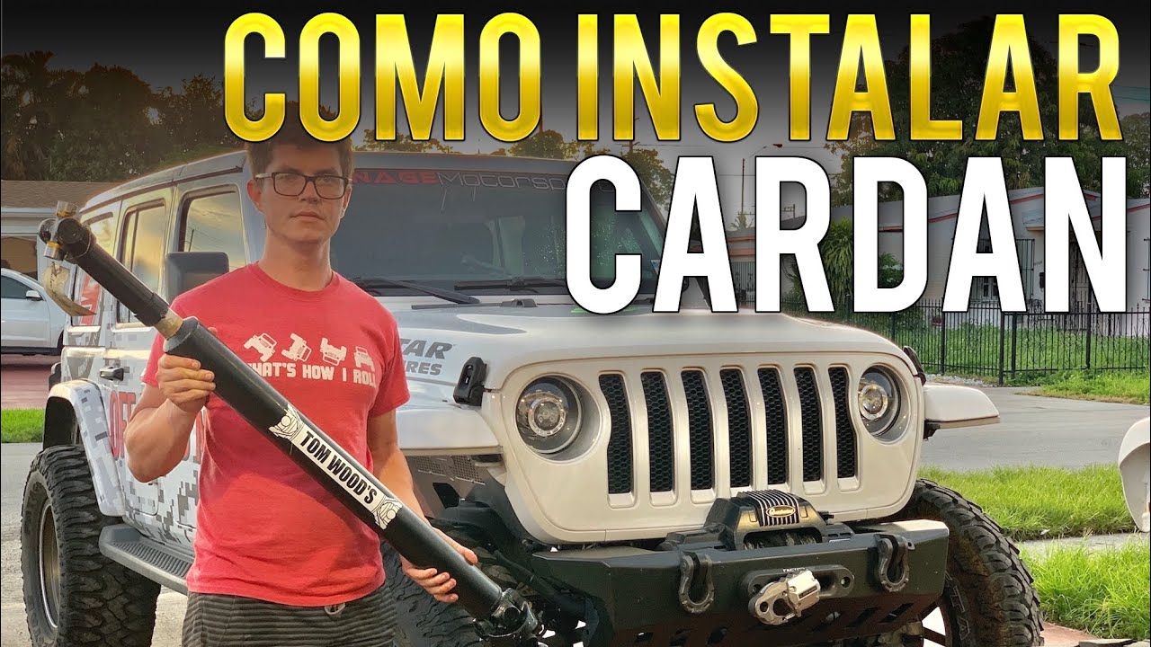Como Cambiar el Cardan o Barra de Transmision en un Wrangler JL