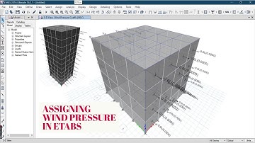 HOW TO ASSIGN WIND PRESSURE ON BUILDING IN ETABS