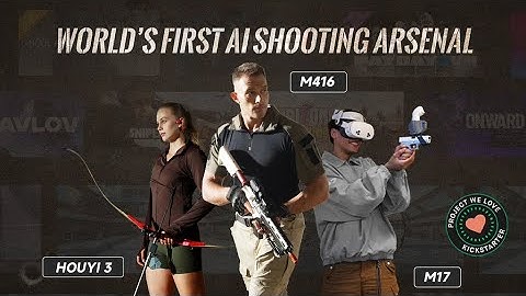 World’s First AI-Powered Shooting & Archery Arsenal