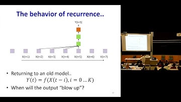 F23 Lecture 14: Recurrent Networks, Stability analysis and LSTMs (Part 1)