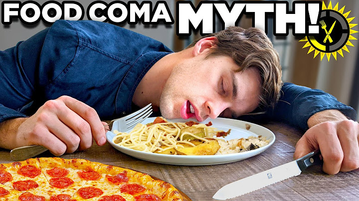 Food Theory: They LIED To You About Food Comas!