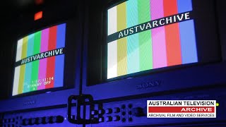 Video Digitisation Services Australian Television Archive