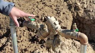 How to Winterize a Backflow Device