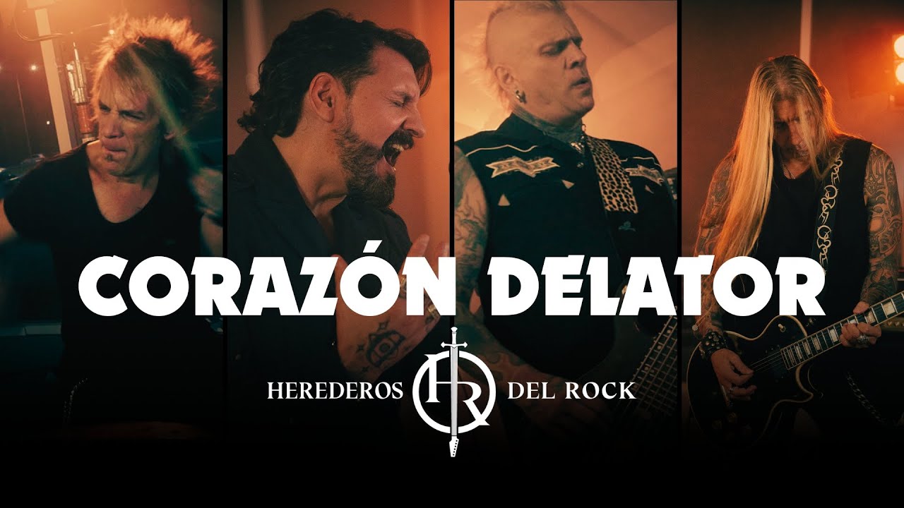 Herederos del Rock - Corazón Delator (Official Video - Full version)
