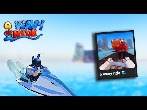I Played the NEW A Wavy Ride Game in Roblox! (INSANE) - YouTube