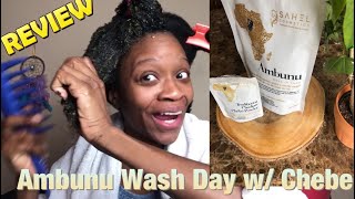 NEW African Herbal Ambunu Shampoo | Hair Wash Day 💦 screenshot 5