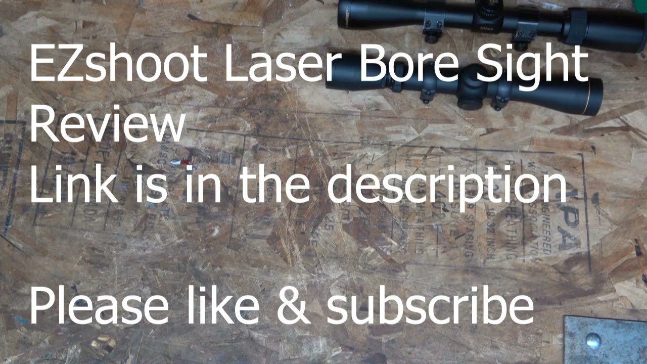 EZ-Shoot 9MM Laser Bore Sight 
