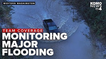 Monitoring record flooding across western Washington