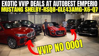 VVIP NO 0001 Ultra Loaded Beast | Mustang Shelby, Audi RSQ8, Q7 Technology, BMW X6 Msport, GLE43 AMG