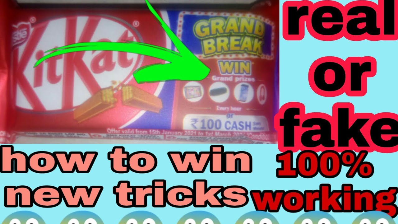 kitkat grand break win | how to win kitkat grand break prizes