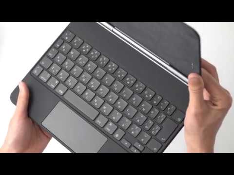 Magic Keyboard (for 11inch iPad Pro) unboxing 開封の儀 - YouTube