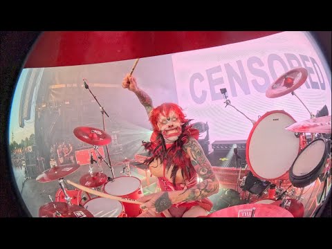 Till Lindemann LIVE HELLFEST FAT Joe Letz Drum Cam 