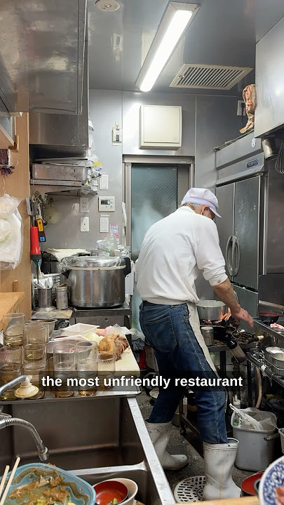The most unwelcoming restaurant in all of Japan