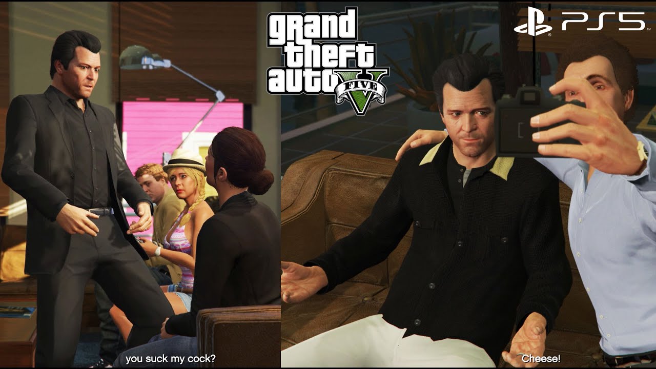 GTA 5 All Michael Therapy Sessions (PS5 Gameplay 2021) YouTube